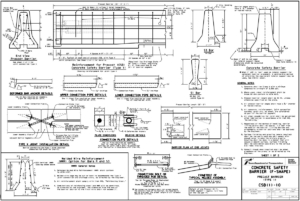 F-Shape Concrete Barrier