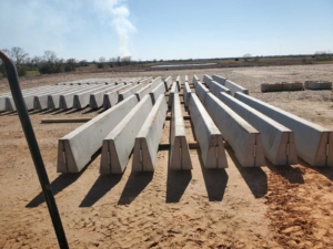 Single Slope Concrete Barrier
