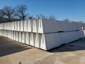 Single Slope Concrete Barrier