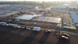 new building slab pour 2